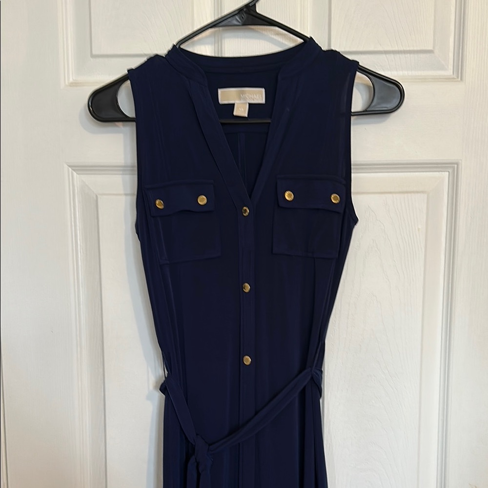 Navy Michael Kors Maxi Dress - very light and comfortable!!